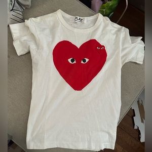 COPY - Comme Des Garçons Red Heart TShirt